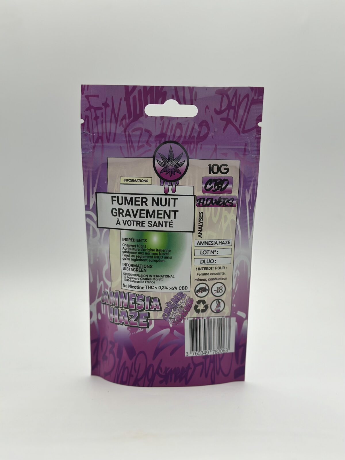 Pochon Amnesia Haze - 10g – Image 2